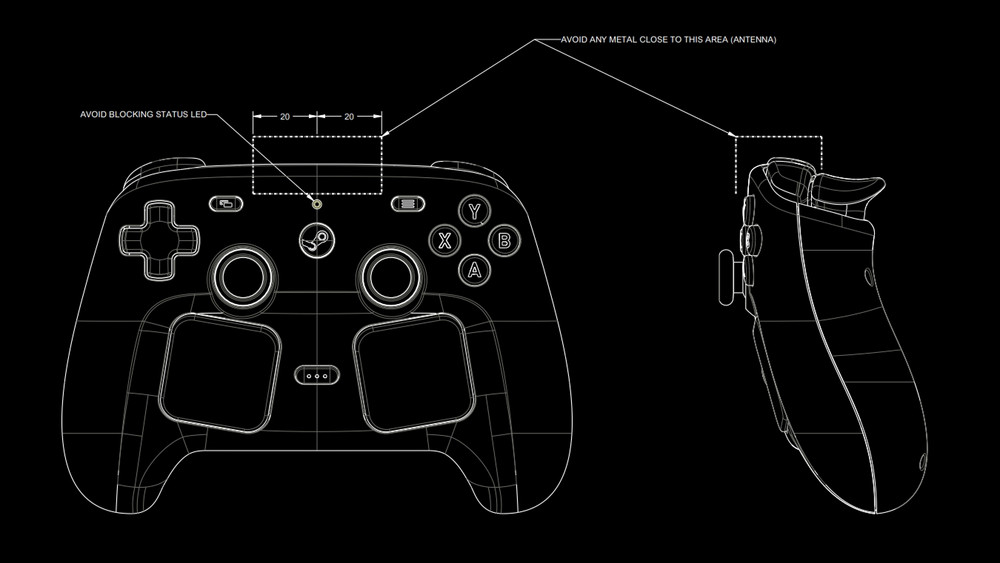Valve publie les fichiers CAO du Steam Controller et du Puck