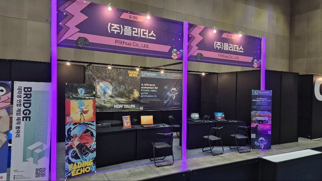Trois studios français exposent leurs jeux à PlayX4 2026 en Corée