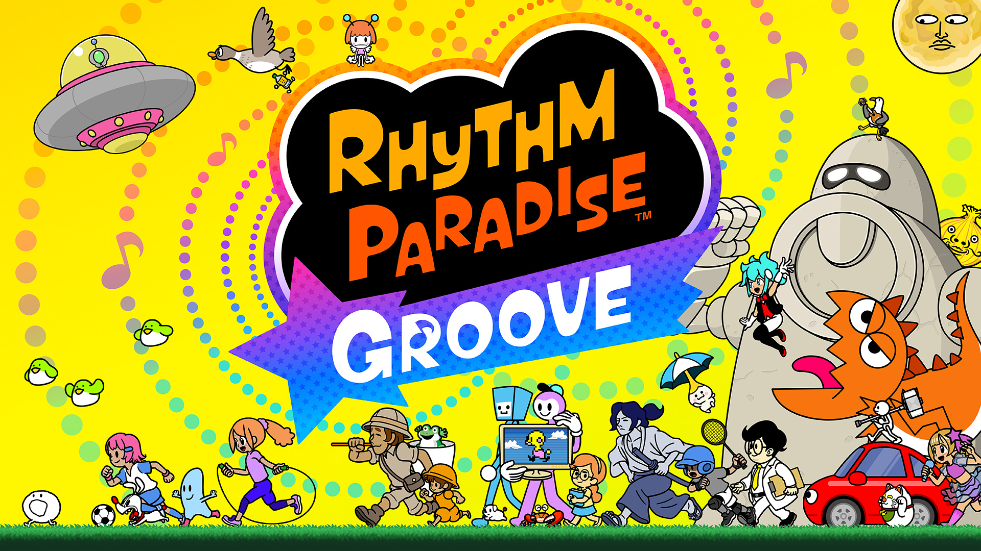 Rhythm Paradise Groove débarque cette semaine sur Nintendo Switch avec plus de 80 mini jeux
