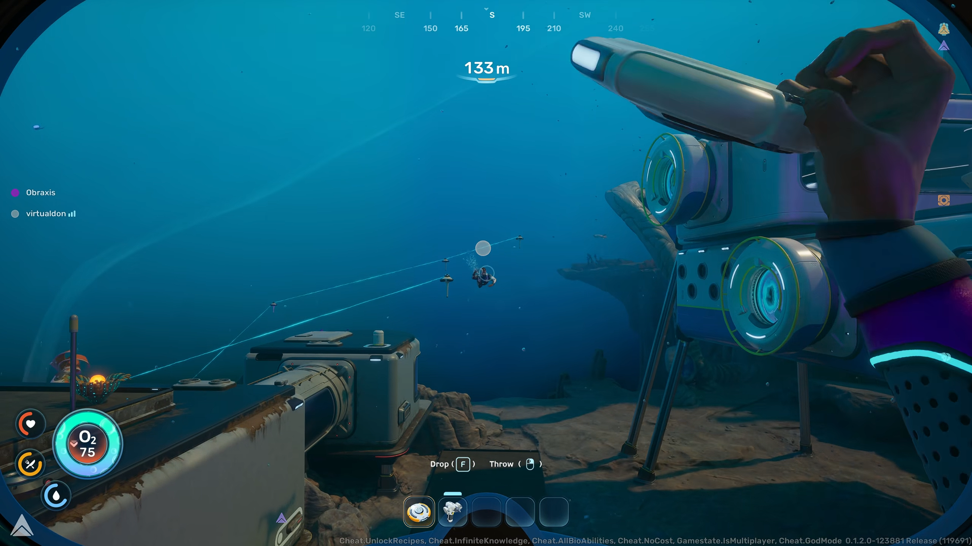 Subnautica 2: l'update 1.2 modernise la coopération