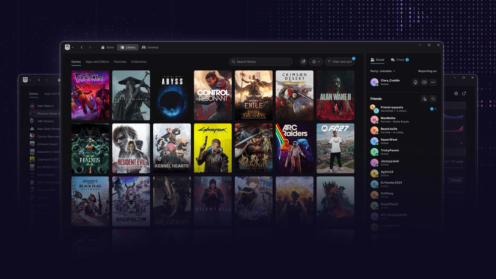 Epic Games Launcher : Epic affirme être plus rapide que Steam