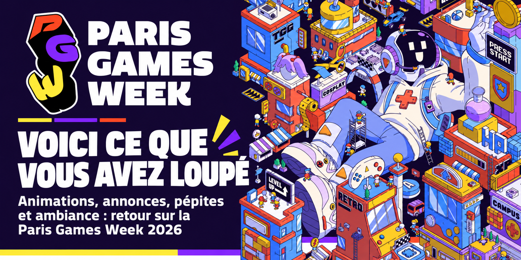Paris Games Week 2026: les jeux et expériences qui ont marqué le salon