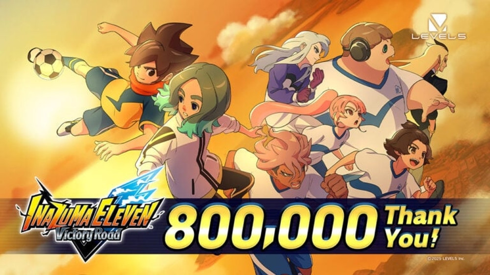 Inazuma Eleven Victory Road: 800 000 ventes et une mise à jour le 28 janvier