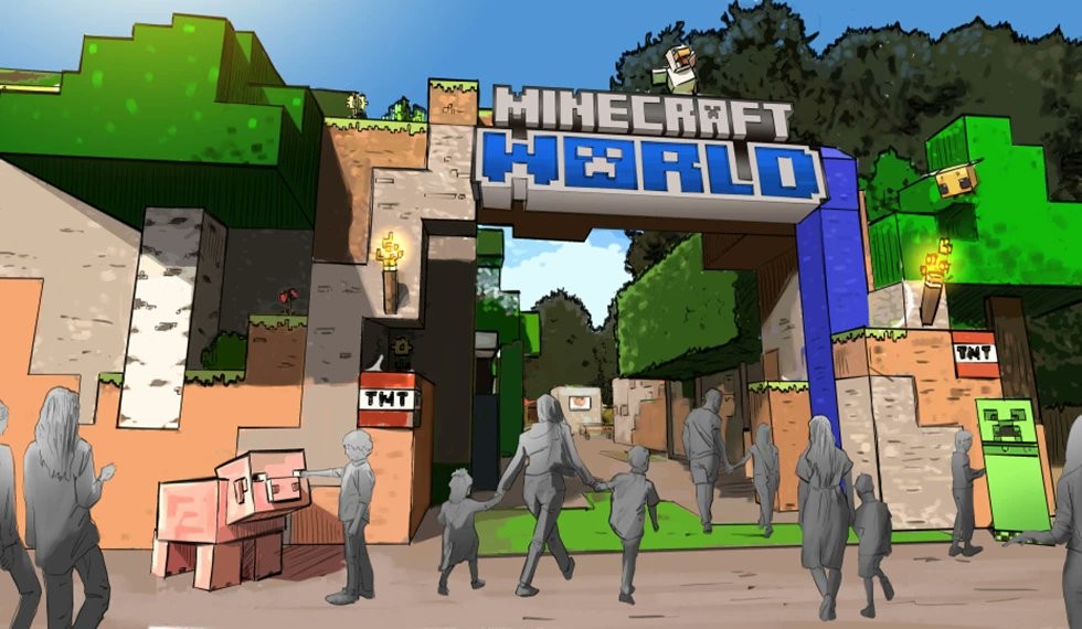 Minecraft World: un parc Minecraft ouvre au Royaume-Uni en 2027 à Chessington