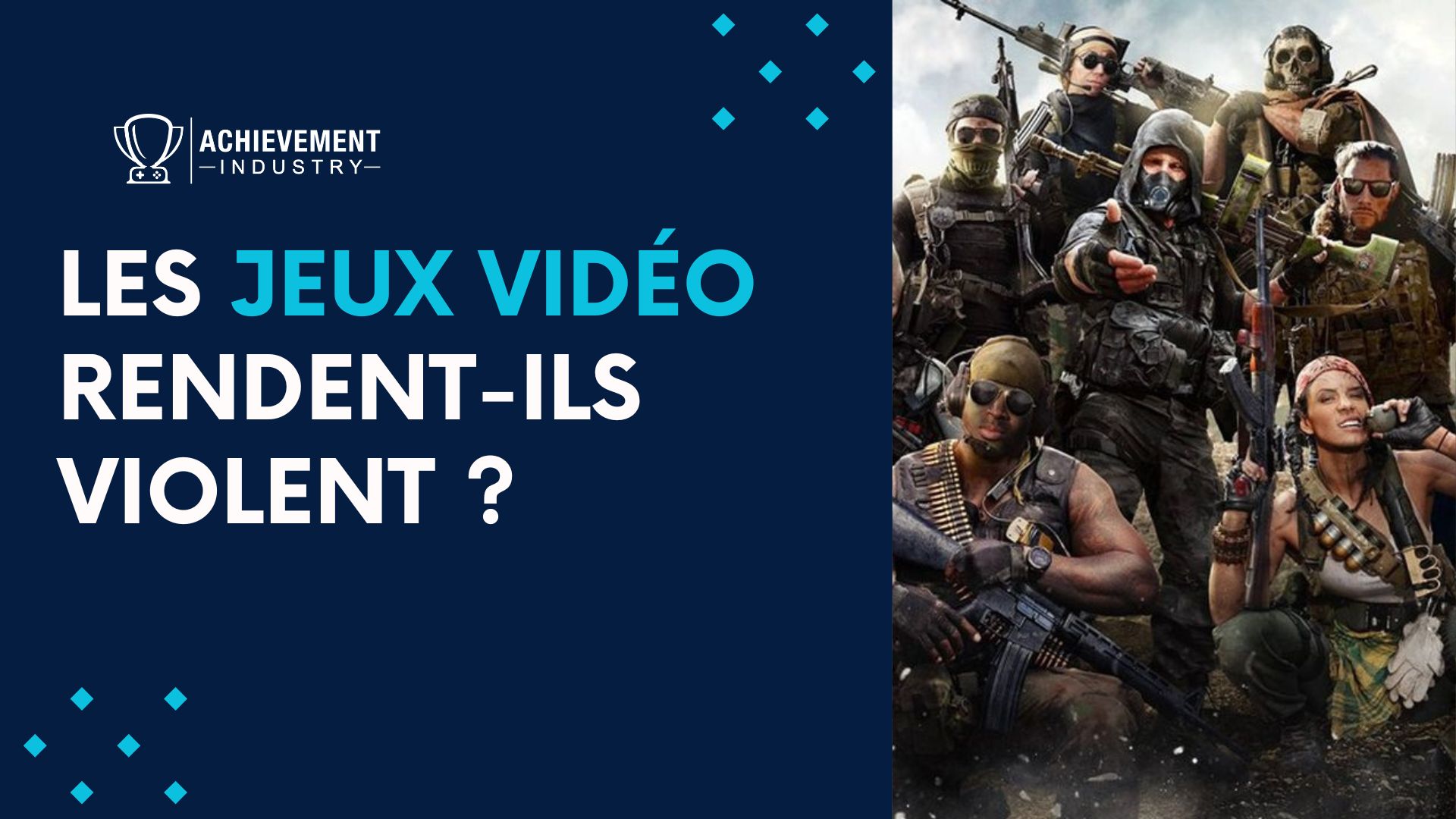 Les jeux vidéo rendent-ils violent: chiffres, études, FPS, et vrais risques (OMS, loot boxes)