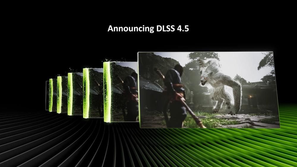 NVIDIA dévoile le DLSS 4.5: IA améliorée, 6 images générées, jusqu'à 240 Hz