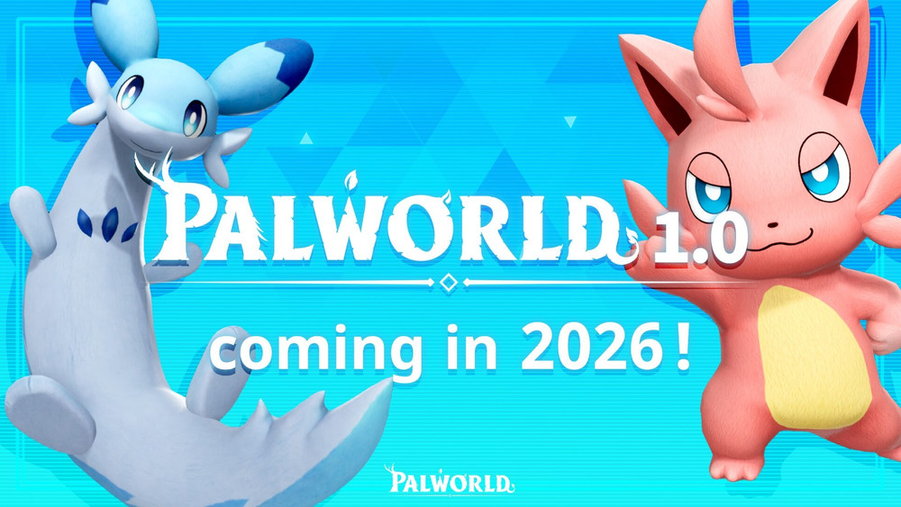 Palworld: la version 1.0 arrive en 2026 avec de nombreuses nouveautés