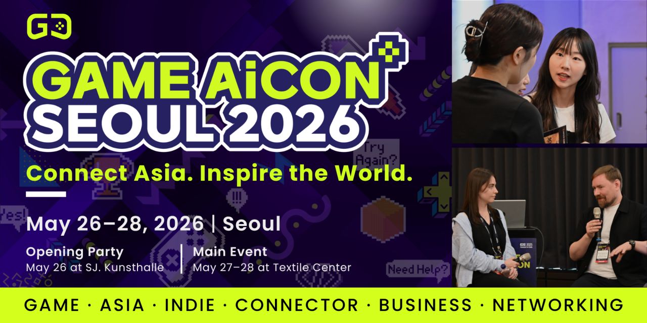GAME AiCON 2026: un line-up de speakers internationaux pour séduire l’industrie