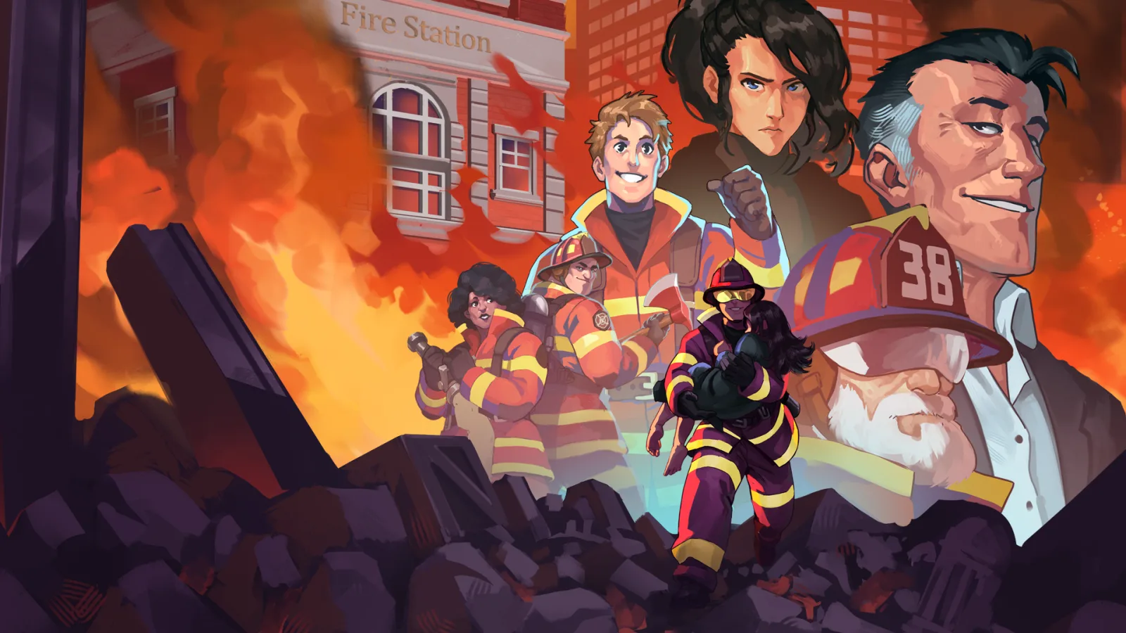 Fire Hero - Pixel Rescue