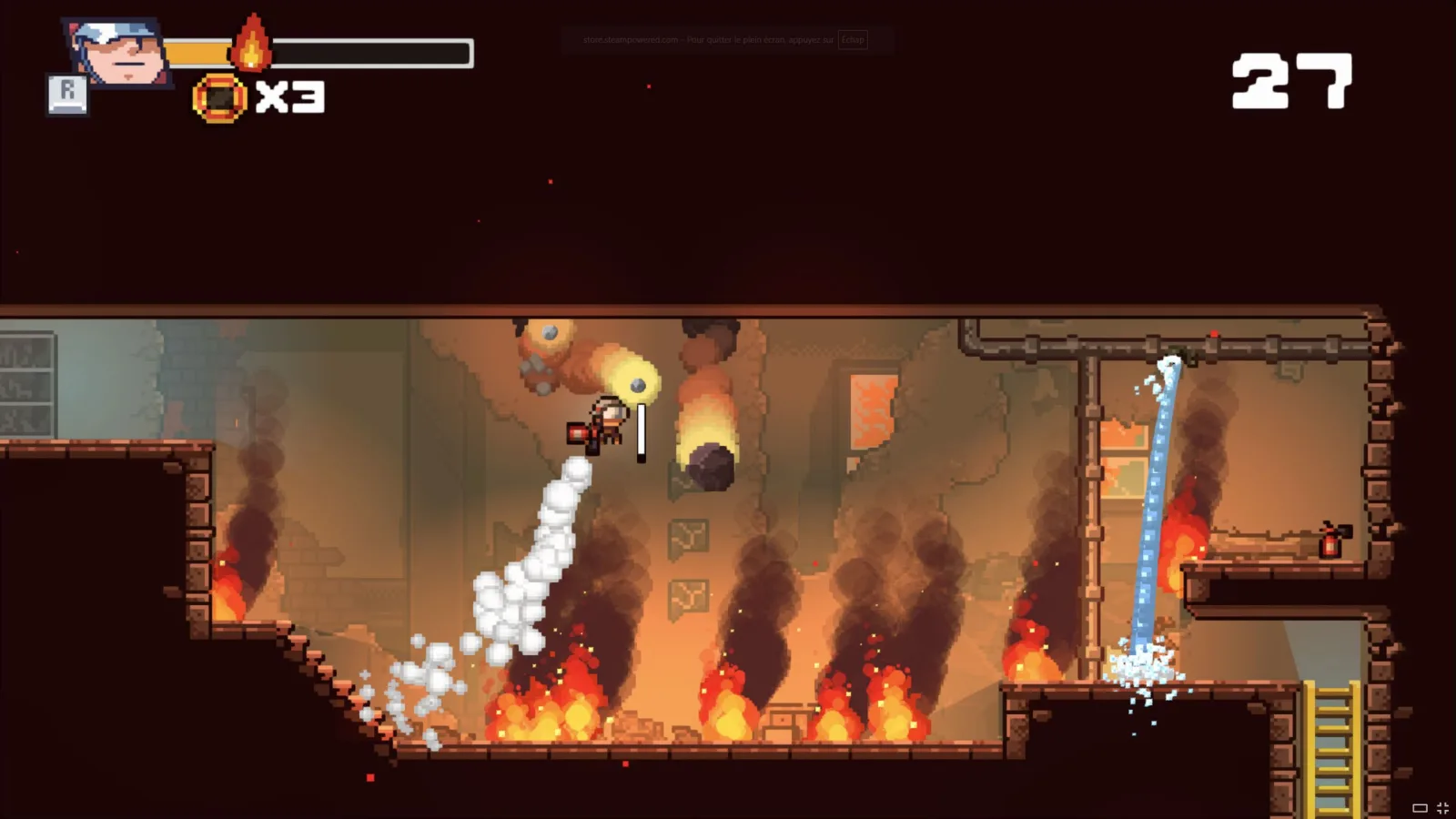 Fire Hero - Pixel Rescue