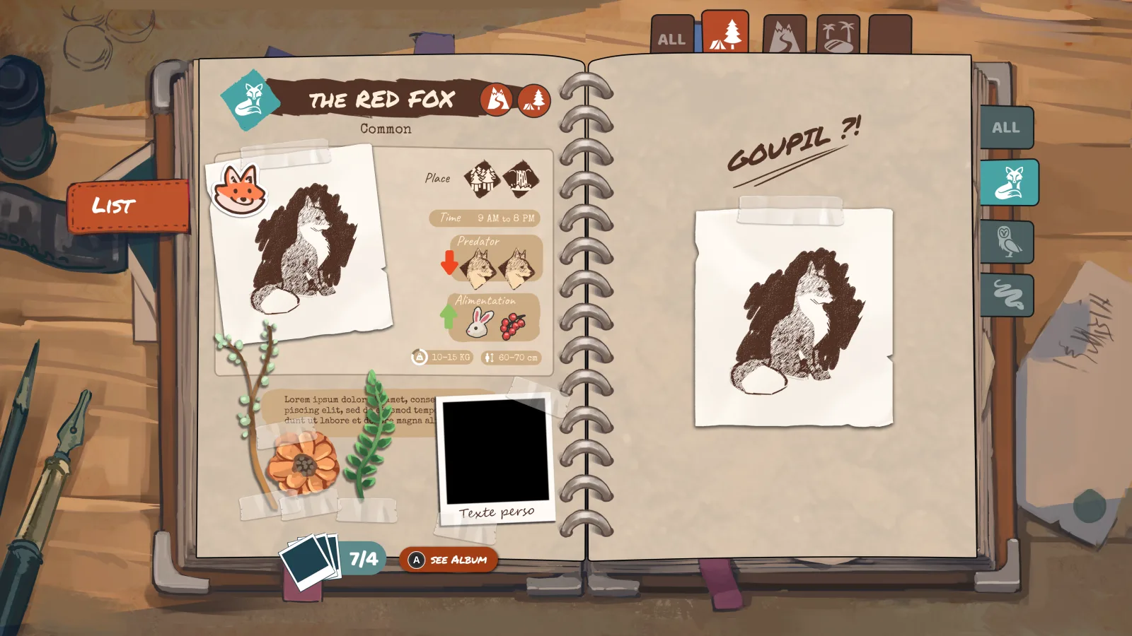 Wildframe: A Creature Scrapbook