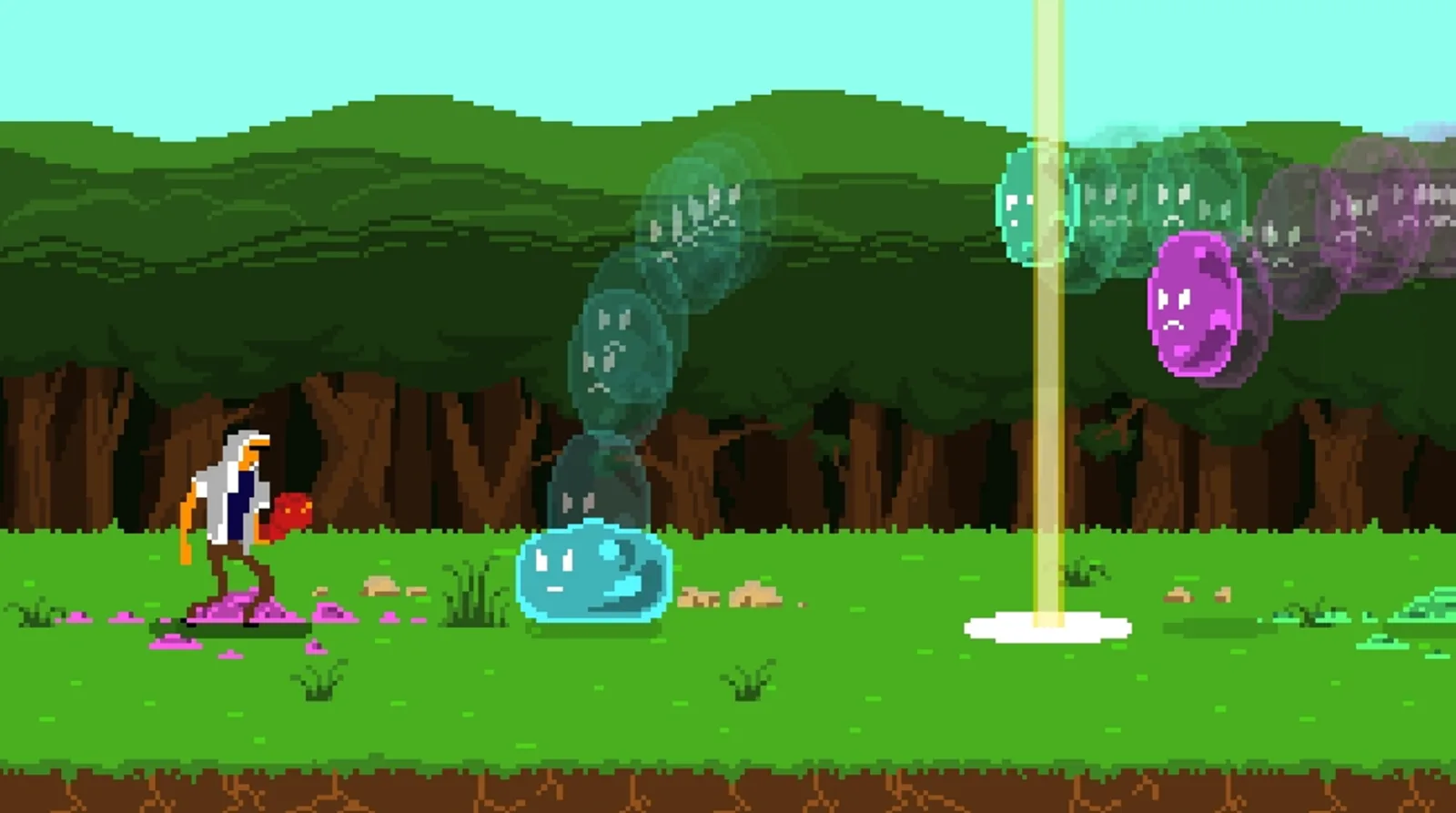Jump Ultimate Majestic Pixel